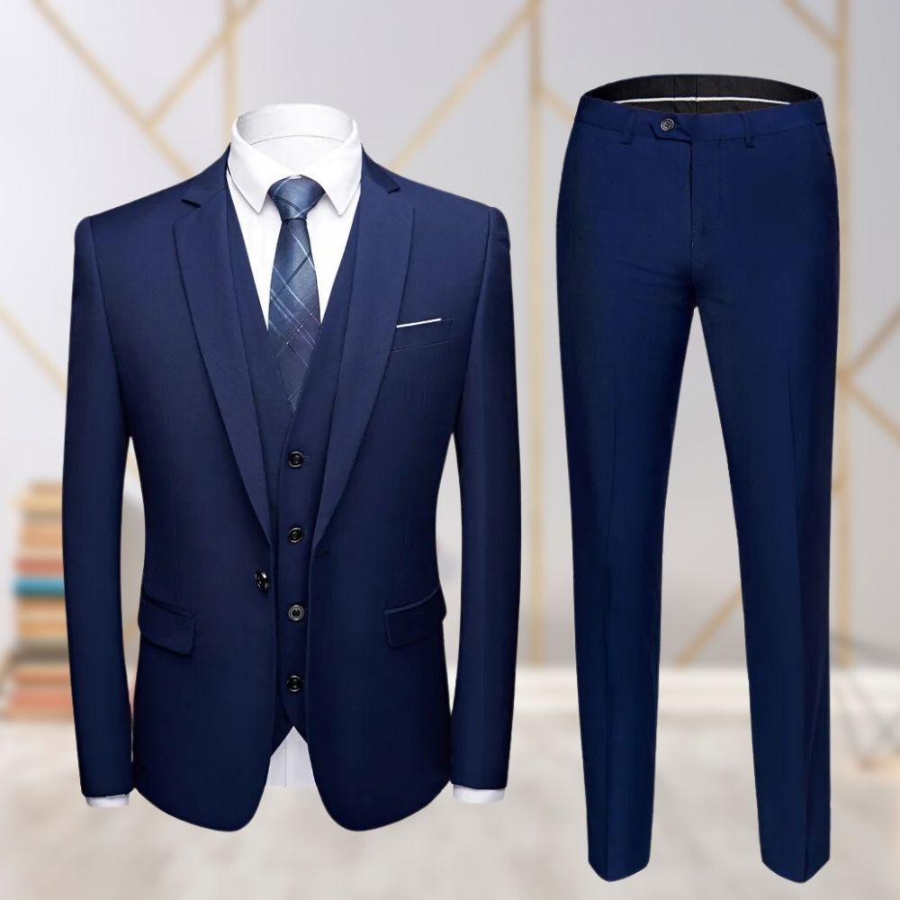 Fausto™ - Stilig Tredelt Herreantrekk