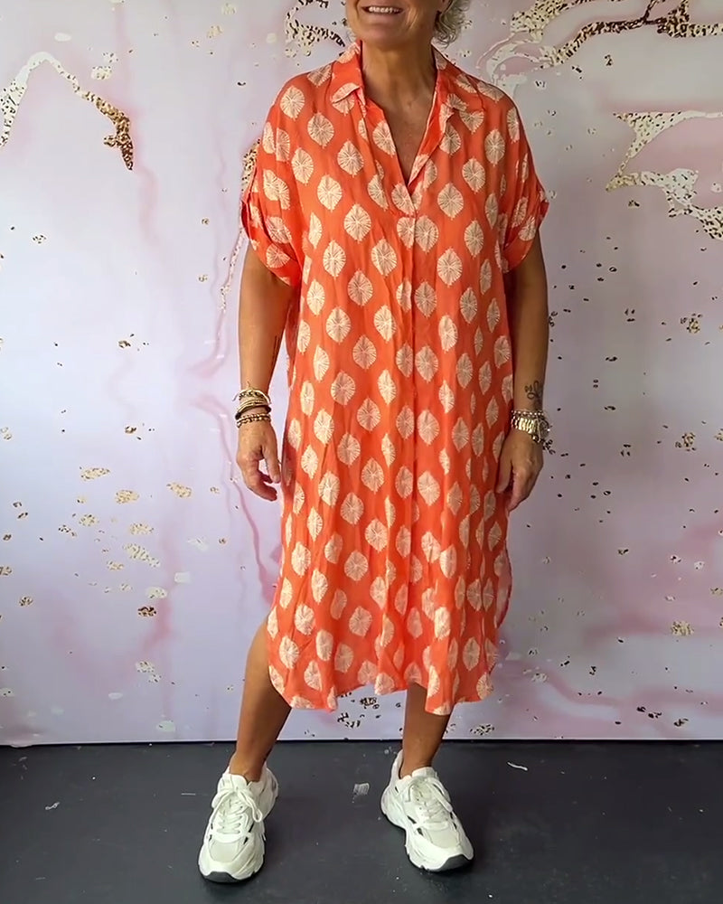 Elvira™ Elegant og Luftig Vårkjole