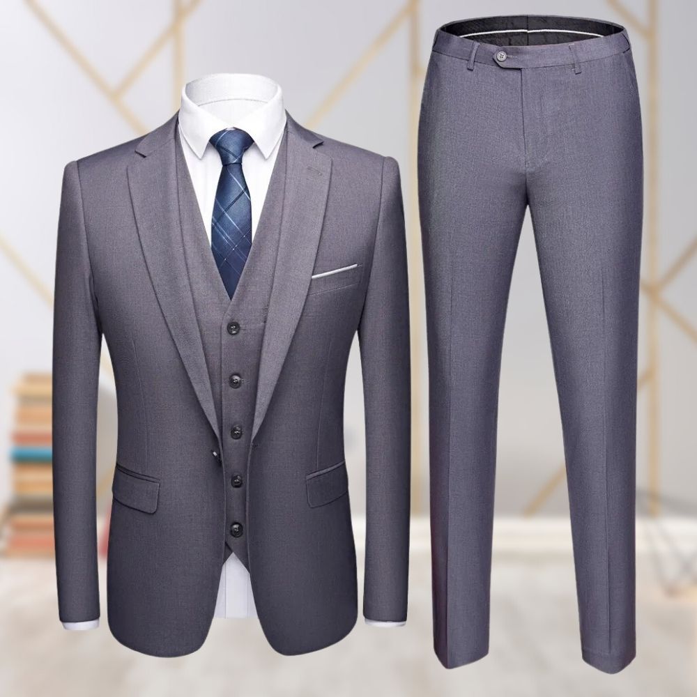 Fausto™ - Stilig Tredelt Herreantrekk